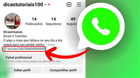 COMO COLOCAR LINK DO WHATSAPP NO INSTAGRAM 2023 YouTube