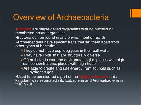 Ppt Archaebacteria Powerpoint Presentation Free Download Id 2558891