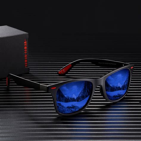 Classic Polarized Sunglasses Men Women Brand Design Driving Square