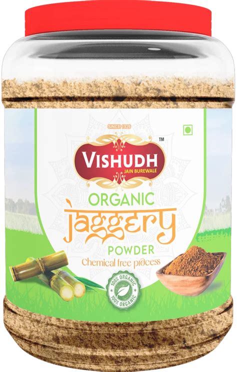 Natural TRUELY ORGANIC VISHUDH ORGANIC JAGGERY POWDER At 100 Kg In Agra