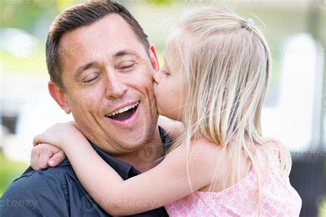 Young Caucasian Father And Daughter Having Fun At The Park 16360178