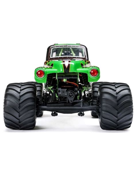 LOS01026T1 1 18 Mini LMT 4WD Grave Digger Monster Truck Brushed RTR