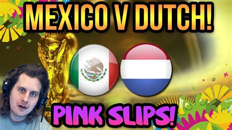 NETHERLANDS V MEXICO WORLD CUP PINK SLIPS FIFA 14 ULTIMATE TEAM YouTube