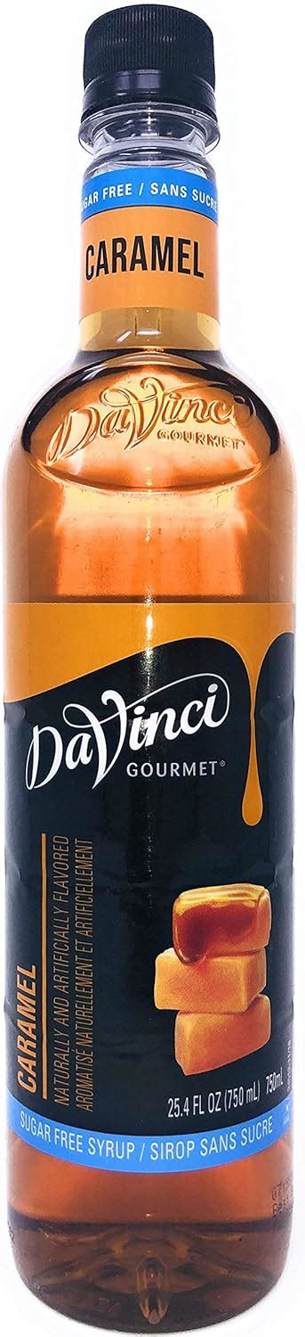 Da Vinci Gourmet Sugar Free Caramel Syrup Ml Sugar Free Caramel