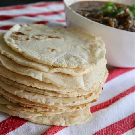 Homemade Mexican Tortillas De Maiz Recipe Dobbernationloves