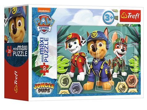 Trefl Puzzle Minimaxi Psi Patrol Element W Jungle Pups Trefl