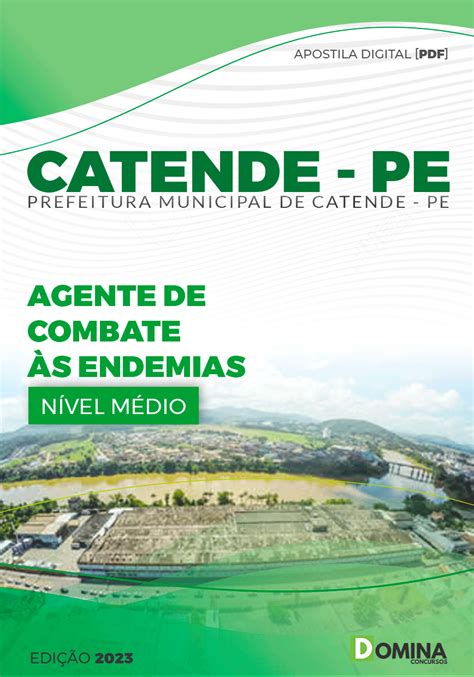 Apostila Pref Catende Pe 2023 Agente Combate Endemias