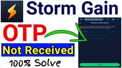 How To Verify Phone Number On Stormgain Stormgain Phone Number