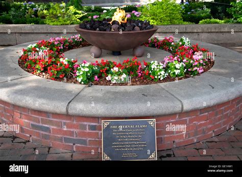 The Eternal Flame at the Memorial Centre to Martin Luther King Jr in ...