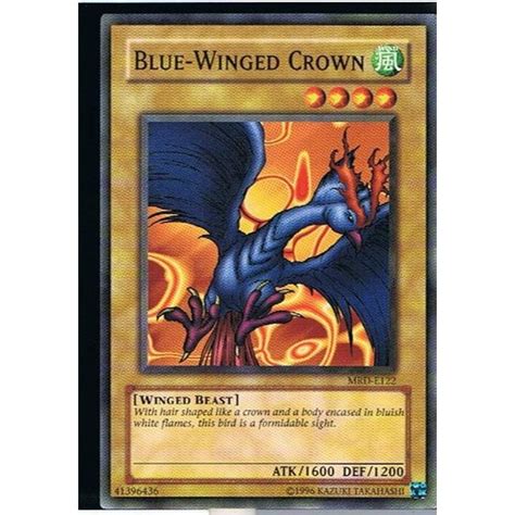 Blue Winged Crown Couronne Aux Ailes Bleues Yu Gi Oh Mrd E