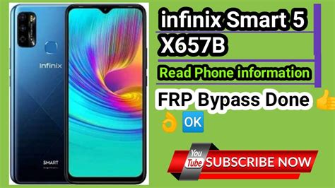 Infinix Smart X B Frp Bypass Unlock Ok By Pandora Tool Youtube