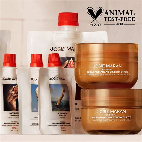 Josie Maran Always Nude Unscented Whipped Argan Oil Refillable Firming Body Butter Jar