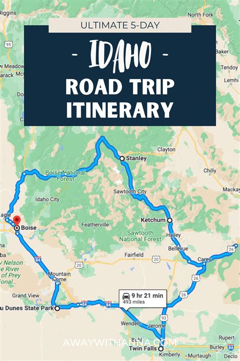 Perfect 5 Day Road Trip Itinerary For Southerncentral Idaho Best