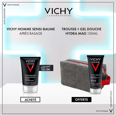 Vichy Homme Sensi Baume Ca Baume Après Rasage Fortifiant Peau Sensible