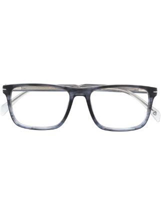 Eyewear By David Beckham Rectangle Frame Glasses Farfetch