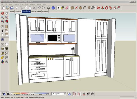 Como Hacer Muebles De Cocina En Sketchup Dise O De Casa