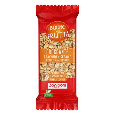 Cro Arachidi Riso E Sesamo G Box Pz Zaniboni Snack