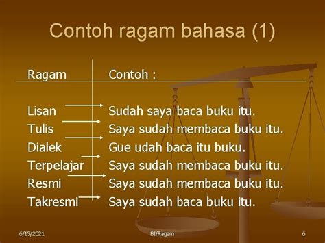 Detail Contoh Ragam Bahasa Formal Koleksi Nomer 50