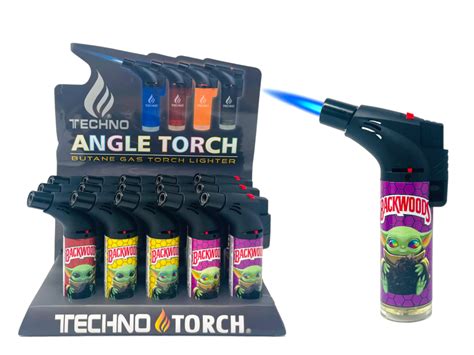 Techno Torch Bwby Backwoods Baby Yoda Torch Lighter Box Of