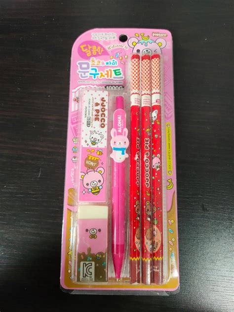 Cute Korean Stationery Set, Hobbies & Toys, Stationery & Craft ...