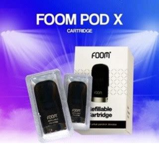 Jual Cartridge Foom X Pod Ml Ohm Replacement Authentic