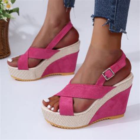 Leesechin Womens Shoes Sandals Clearance Summer Muffin Thick Bottom