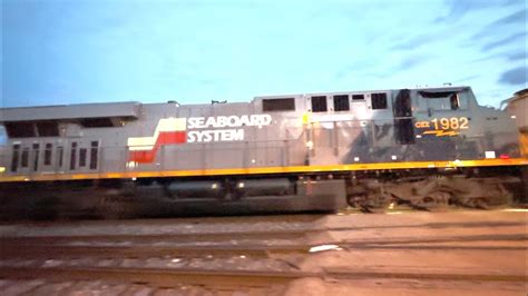 Csx Yn Csx Seaboard Systems Heritage Unit On Late M