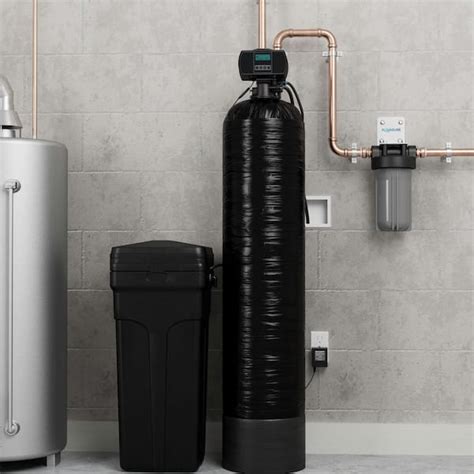 Aquasure 1004744386 Harmony Series 64 000 Grain Electronic Metered Water Softener With Sediment