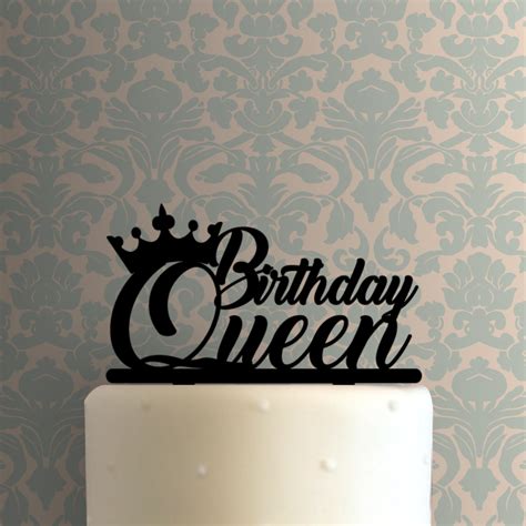 Birthday Queen 225-904 Cake Topper | Kato Baking Supplies