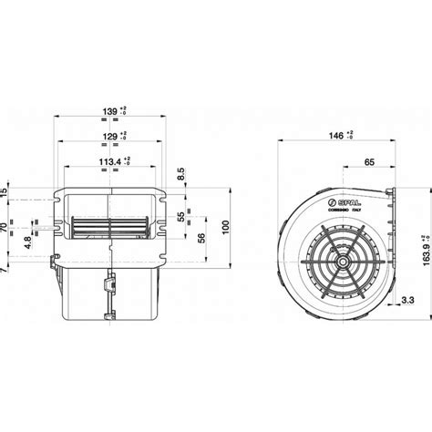 Ventilador Centrífugo Simple Spal 24v 3 Vel 009 B70 74d