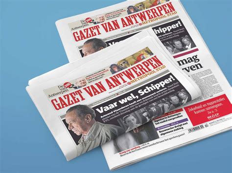 Gazet Van Antwerpen - Wenceslau News Design