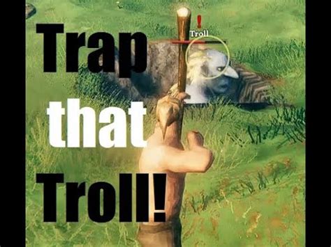 Trolls In Holes Valheim Trapping Youtube