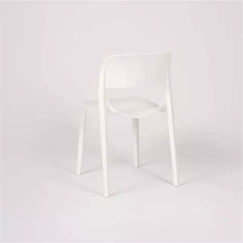 Silla De Comedor Rossi Rossi Smile Estructura Color Blanco 4 Unidades