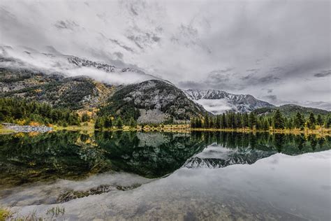 Mountain Reflections Officers Gulch Pond Colorado Michael Levine