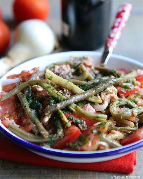 Salade De Haricots Verts Tomates Et Thon