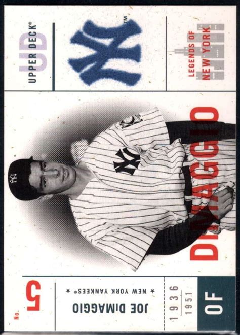 Amazon Baseball Mlb Upper Deck Legends Of New York Joe