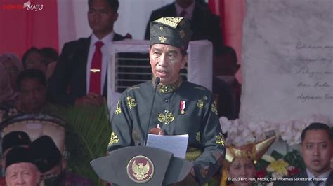 Jokowi Pimpin Upacara Hari Lahir Pancasila Di Riau Hari Ini Sabtu