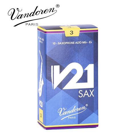 Saxofón Alto Vandoren V21 Original de Francia caña Strength 2 5 3 3