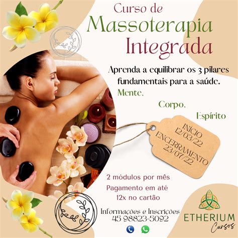 Curso De Massoterapia Integrada 2022 Etherium Terapias