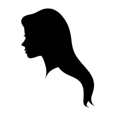 Colorful Silhouette Profile Woman · Creative Fabrica