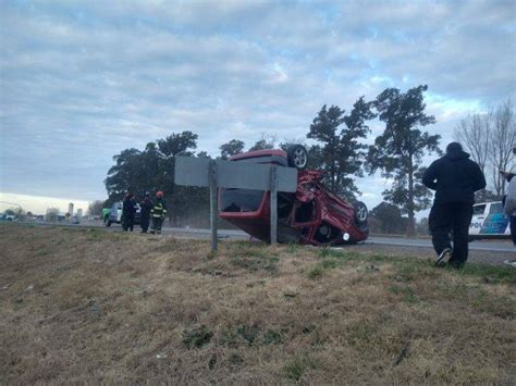 Jun N Triple Choque Y Vuelco En Ruta Chacabuco En Red