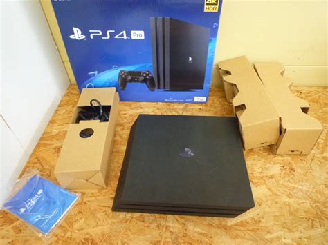 Yahooオークション 81 C①308 Playstation 4 Pro ジェット・ブラック