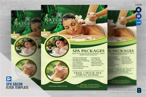 Spa Services Flyer Graphic By Psdpixel · Creative Fabrica