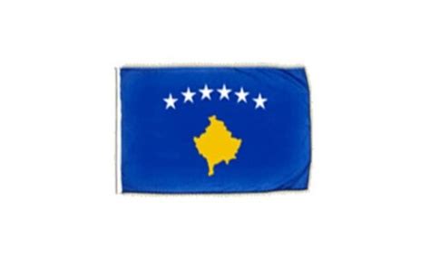 Kosovo Banner Kosovarische Fahnen Flaggen 30x45cm EBay