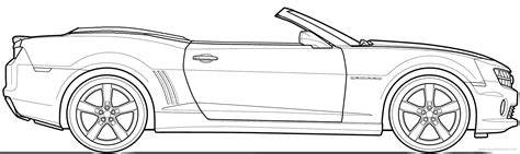 Coloring Pages Of Camaros