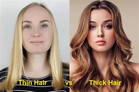 Thick Hair Vs. Thin Hair: What Are the Differences? – HairstyleCamp