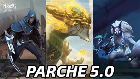 PARCHE 5 0 DE WILD RIFT NUEVAS RECOMPENSAS AURELION SKIN KINDRED Y