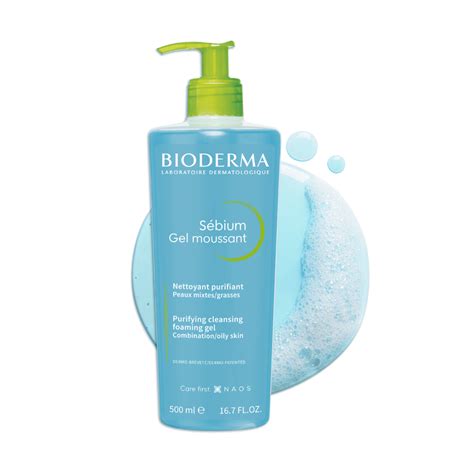 Sebium Gel Moussant 500ml Bioderma DermaBeauty