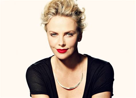 1920x1080px 1080p Free Download Charlize Theron Red Black Blonde Smile Woman Girl