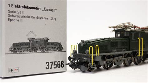 e14 Märklin 37568 SBB E Lok Krokodil Be 6 8 II 13265 Kaufen auf Ricardo